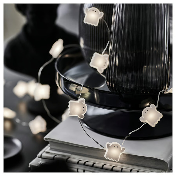 IKEA KUSTFYR LED Lighting Chain With 32 Lights, Ghost/Battery (606.054.50) NEW - Picture 3 of 3